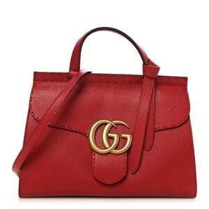 Gucci Calfskin Small Gg Marmont Top #257810G11B